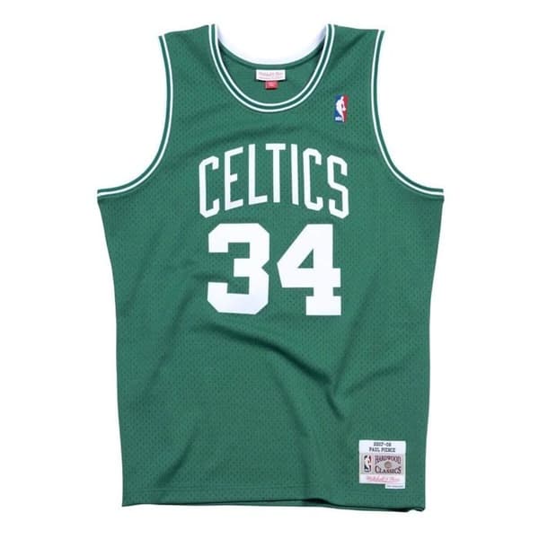 Maillot NBA - Mitchell &amp; Ness - Paul Pierce - Boston Celtics 2007-08 - Grön - Storlek M/L