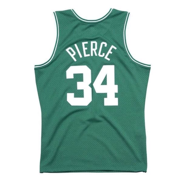 Maillot NBA - Mitchell &amp; Ness - Paul Pierce - Boston Celtics 2007-08 - Grön - Storlek M/L