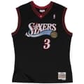 Miniatyrbild 1 av 2: NBA-tröja - Mitchell &amp; Ness - Allen Iverson - Philadelphia Sixers - Svart - Storlek M/L