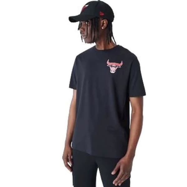 T-shirt - Chicago Bulls - 60435487 - Svart - 100% bomull - Korta ärmar
