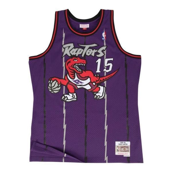 Baskettröja - Mitchell &amp; Ness - Toronto Raptors - Storlek XL - Färg lila - Ärmlös