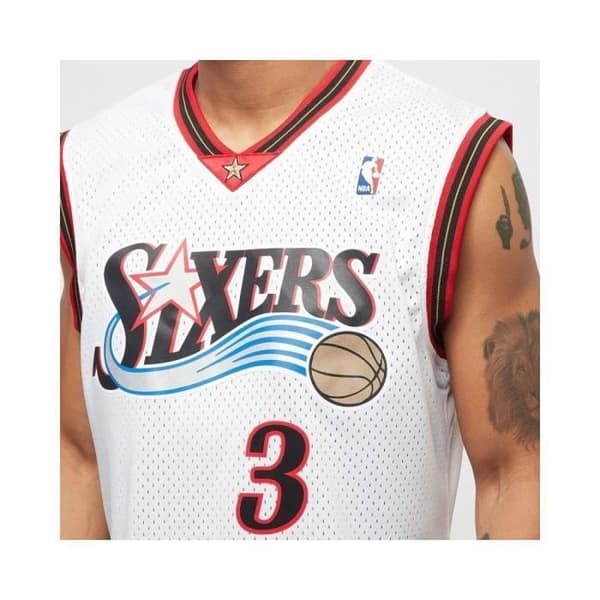 T-shirt - Mitchell et Ness - NBA Swingman - Vit - Kort ärm - Andas