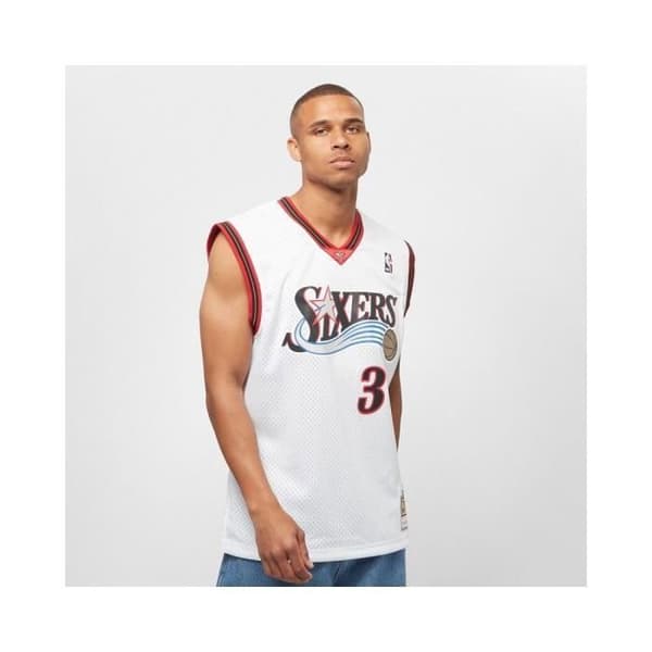 T-shirt - Mitchell et Ness - NBA Swingman - Vit - Kort ärm - Andas