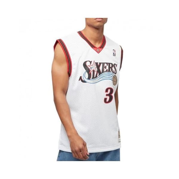 T-shirt - Mitchell et Ness - NBA Swingman - Vit - Kort ärm - Andas