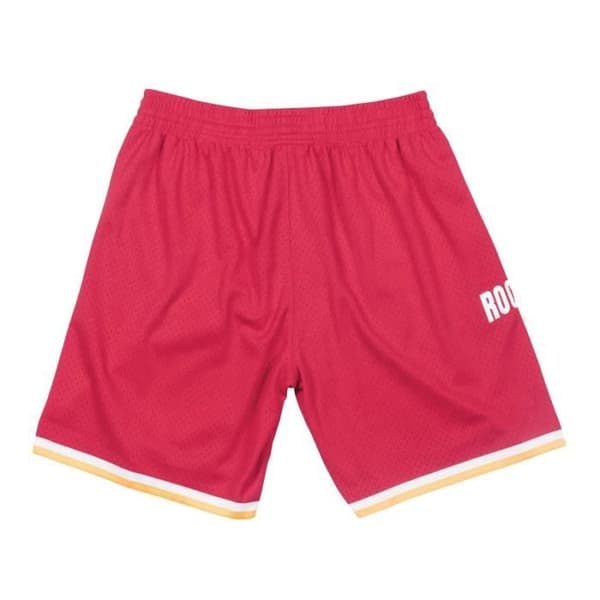 Kortbyxor i basket M&amp;N NBA Houston Rockets Borta 1993-94 - Röd - Herr - NBA Hardwood Classics Kollektion