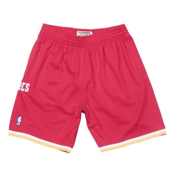 Kortbyxor i basket M&amp;N NBA Houston Rockets Borta 1993-94 - Röd - Herr - NBA Hardwood Classics Kollektion