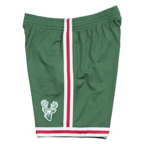 M&N NBA Swingman Shorts Milwaukee Bucks Borta 1971-72