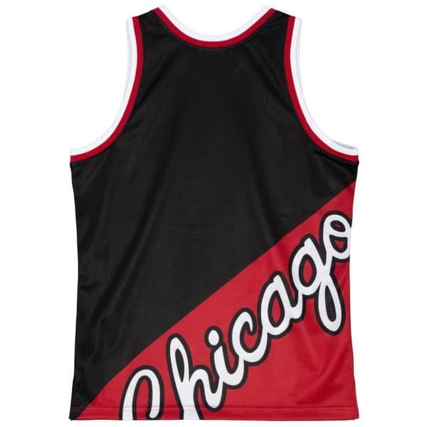 Basketbolltopp M&amp;N Big Face 5.0 Chicago Bulls - Herr - Ärmös - Flerfärgad - Vit - Andas