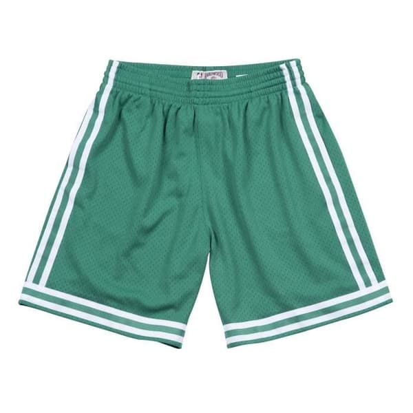 Basketshorts - M&amp;N - Boston Celtics Road 1985-86 - Vit - Herr - Andas