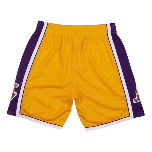 Basketshort - M&N - NBA Los Angeles Lakers 2009-10 - Vit och Guld - Samling Hardwood Classics - Herr