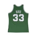 Miniatyrbild 2 av 2: Boston Celtics Larry Bird #33 hemmatröja