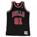 Miniatyrbild 1 av 3: Maillot NBA Dennis Rodman Chicago Bulls 1997-98 Mitchell &amp; Ness Hardwood Classics svart -Mitchell &amp; Ness- Storlek: XXL