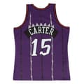 Miniatyrbild 2 av 3: NBA-tröja - Toronto Raptors - Vince Carter - Lila - Utan ärmar - Andningsbar