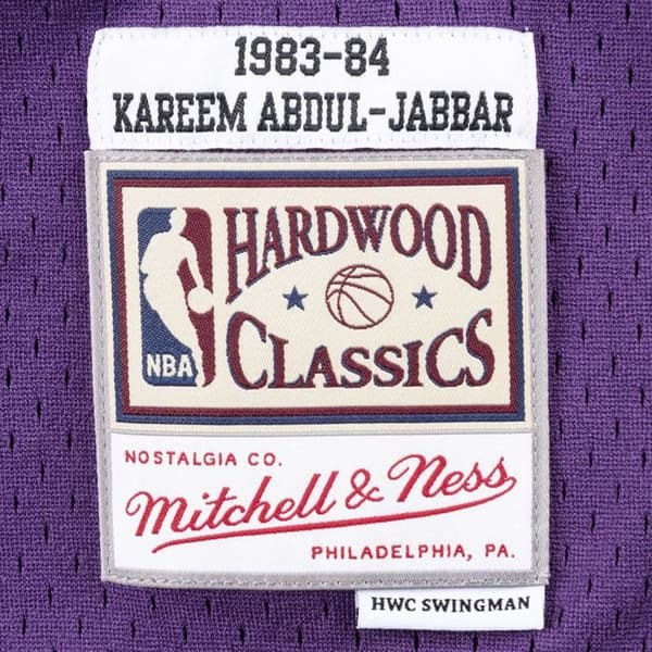 Maillot NBA Los Angeles Lakers Kareem Abdul-Jabbar