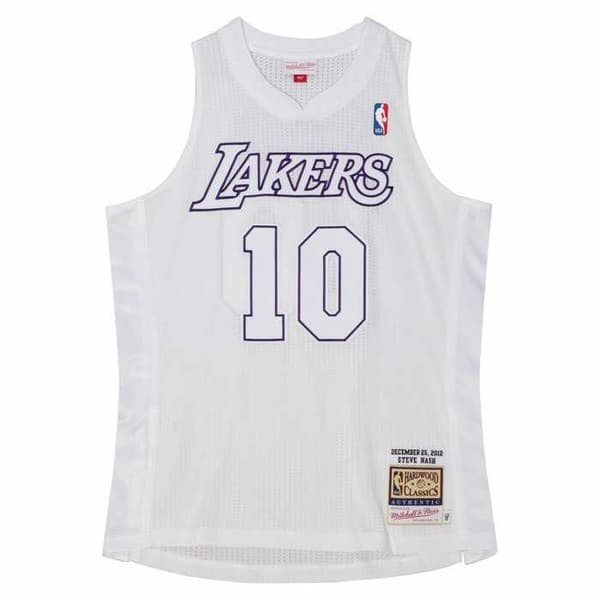 Äkta JULDAG Los Angeles Lakers Steve Nash Tröja