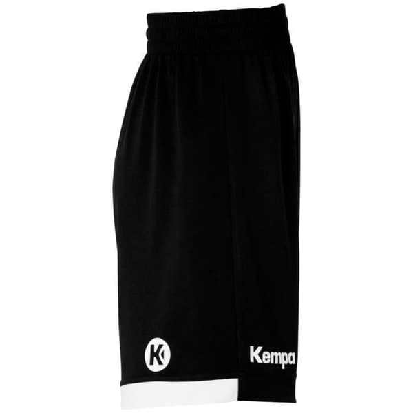 Kort lång dam - Kempa - Spelare - Svart/vit - Andas - Storlek L