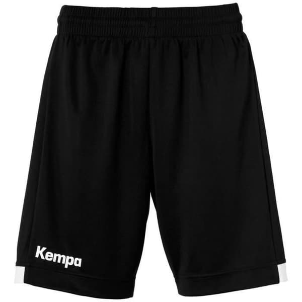 Kort lång dam - Kempa - Spelare - Svart/vit - Andas - Storlek L