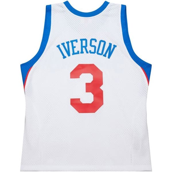 M&N Swingman-tröja Philadelphia 76ers 2009 Allen Iverson