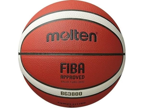 Molten B5G3800, Brun, Läder, Inomhus & utomhus, Mönstrad, FIBA, Laminerad
