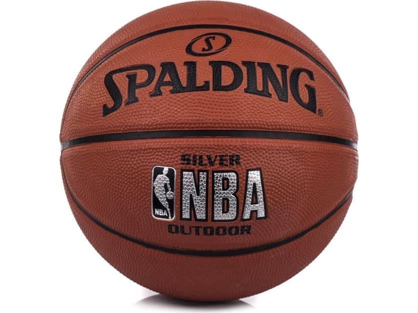 Spalding NBA Silver Outdoor Basketball. 5 (83014Z)