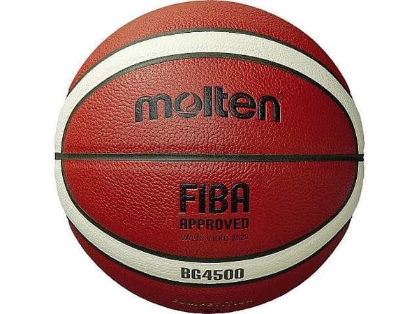 Molten BG4500, Erityinen, Ruskea, Valkoinen, Nahka, Sisätila, White, Kuvio