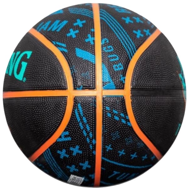 Spalding Space Jam Tune Squad Roster Ball 84540Z, Basketboll, Unisex, svart, Storlek: 7