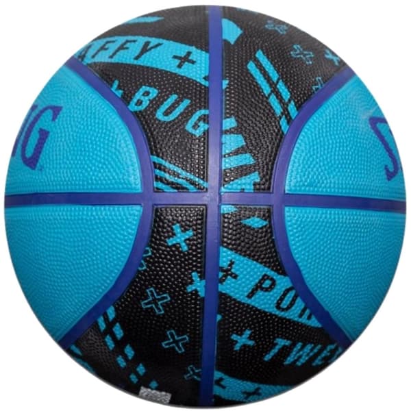 Spalding Space Jam Tune Squad Bugs Ball 84598Z, Basketball, Unisex, blå, Størrelse: 7