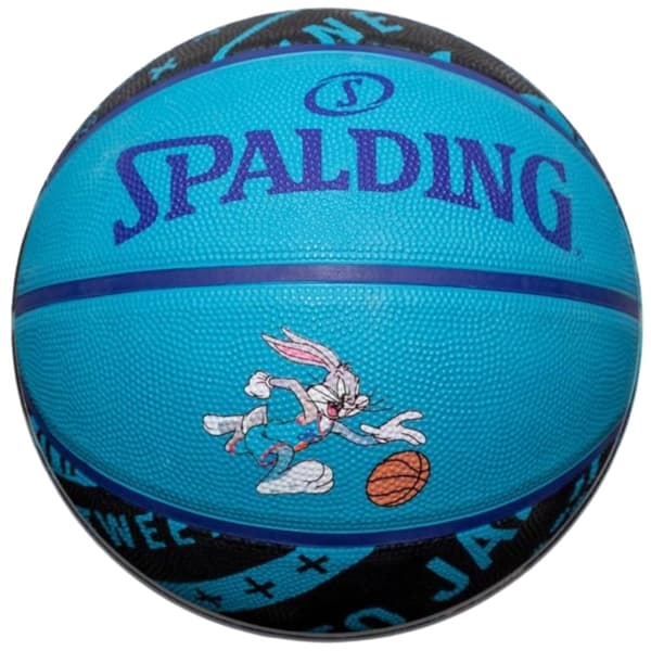 Spalding Space Jam Tune Squad Bugs Ball 84598Z, Basketball, Unisex, blå, Størrelse: 7