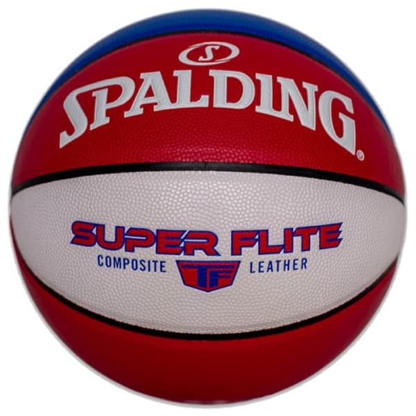 Spalding Super Flite Ball 76928Z, Basketboll, Unisex, röd, Storlek: 7