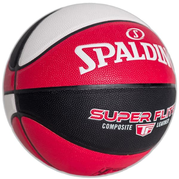 Spalding Super Flite Ball 76929Z, Basketboll, Unisex, röd, Storlek: 7