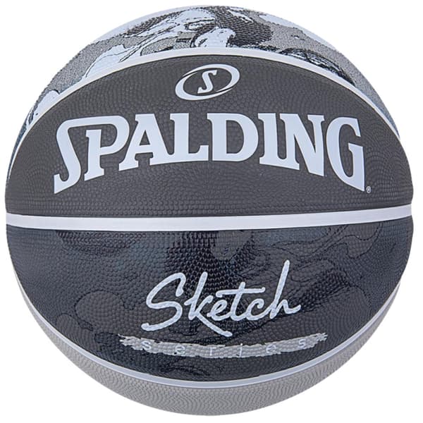 Spalding Sketch Jump Ball 84382Z, Basketball, Unisex, sort, Størrelse: 7