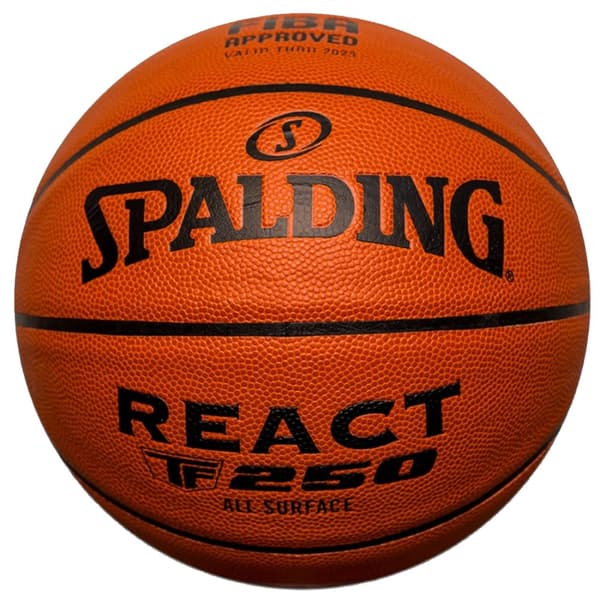 Spalding React TF-250  Ball 76968Z, Basketboll, Unisex, orange, Storlek: 6