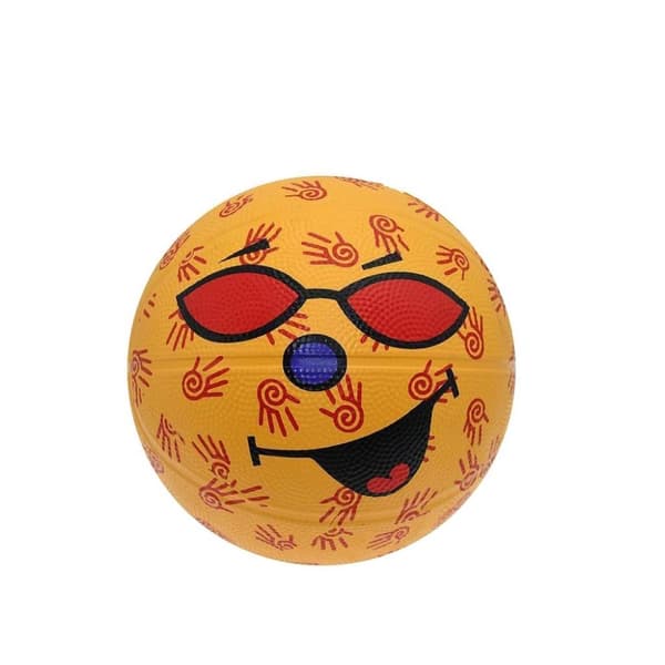 Gioco Childrens/Kids Mini Smile2 Basketball Yellow/Red 3