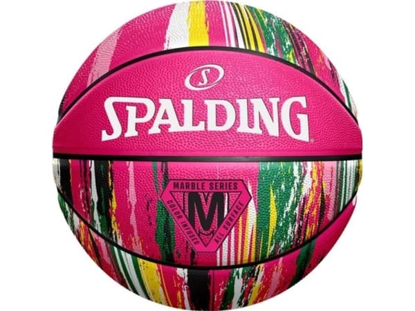 Basketball Spalding Marble rosa 84402Z (7)
