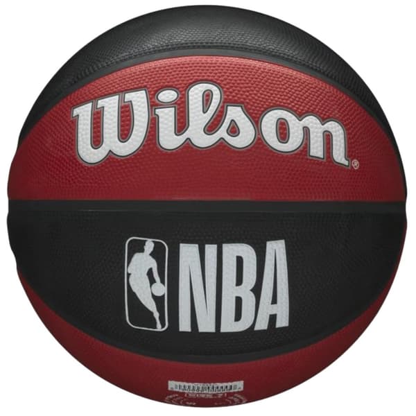 Wilson NBA Team Houston Rockets Ball WTB1300XBHOU, Basketball, Unisex, rød, Størrelse: 7