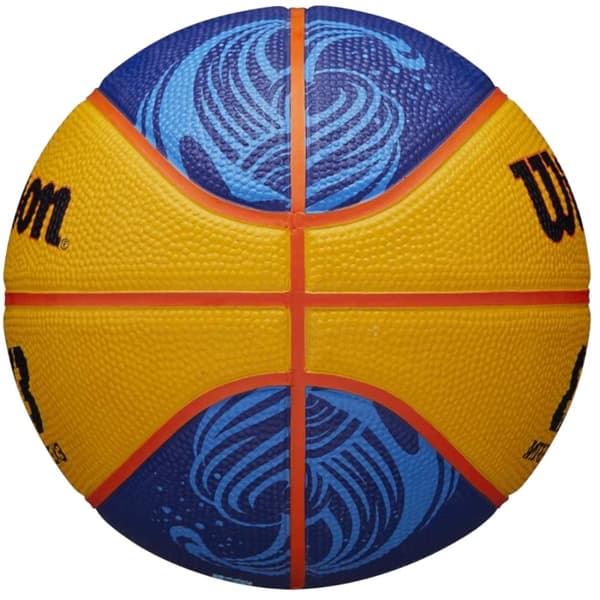 Wilson FIBA 3X3 Mini Ball WTB1733XB2020, Basketboll, Unisex, gul, Storlek: 3