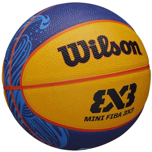Wilson FIBA 3X3 Mini Ball WTB1733XB2020, Basketboll, Unisex, gul, Storlek: 3