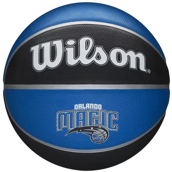 Wilson NBA Team Orlando Magic Ball WTB1300XBORL, Basketball, Unisex, blå, Størrelse: 7