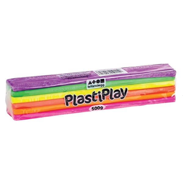 Modellera Plastilina Neon - 500g - PlastiPlay