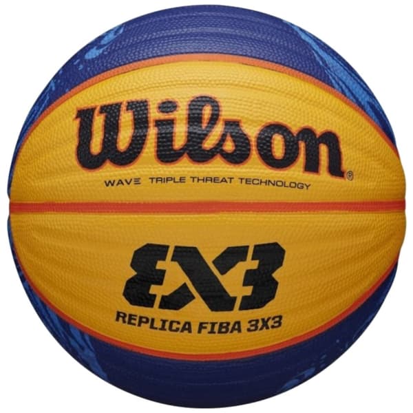 Wilson FIBA 3X3 Replica Ball WTB1033XB2020, Basketball, Unisex, gul, Størrelse: 6