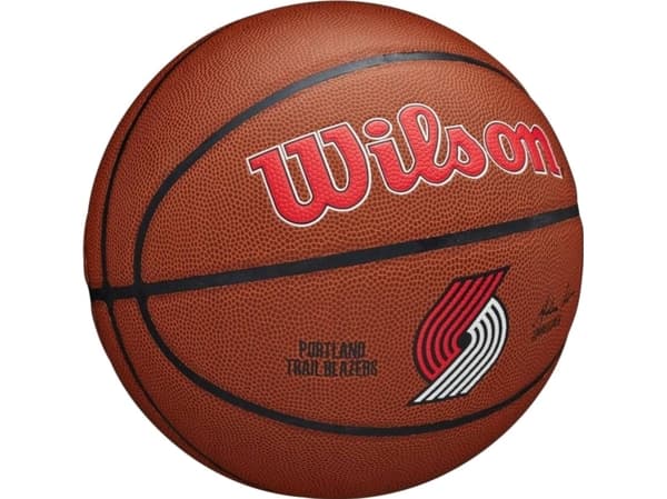 Wilson Wilson Team Alliance Portland Trail Blazers Ball WTB3100XBPOR Brązowe 7