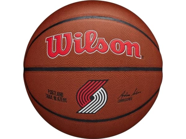 Wilson Wilson Team Alliance Portland Trail Blazers Ball WTB3100XBPOR Brązowe 7