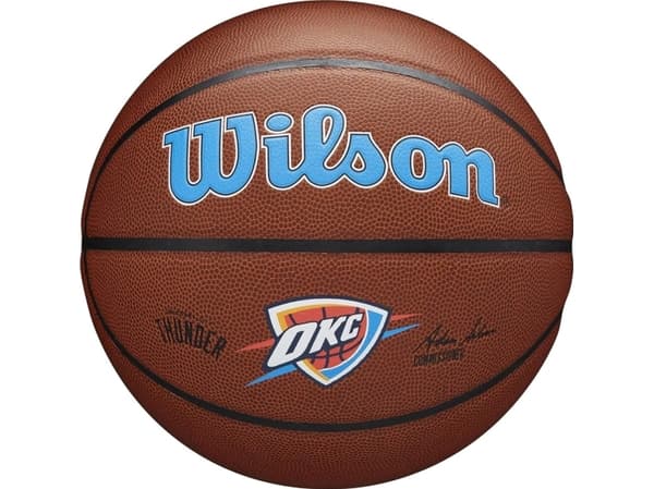 Wilson Wilson Team Alliance Oklahoma City Thunder Ball WTB3100XBOKC Brązowe 7