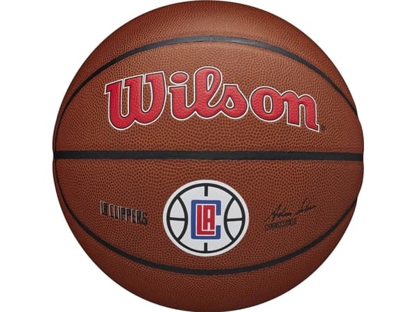 Wilson Wilson Team Alliance Los Angeles Clippers Ball WTB3100XBLAC Brązowe 7