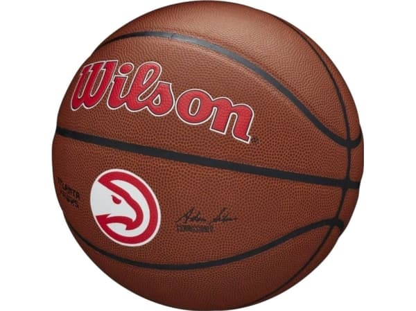 Wilson Wilson Team Alliance Atlanta Hawks Ball WTB3100XBATL Brązowe 7