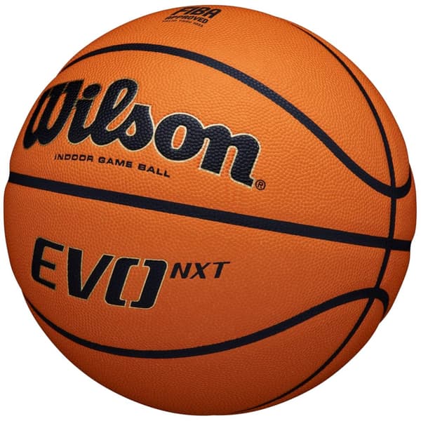 Wilson EVO NXT FIBA Game Ball WTB0965XB, Basketboll, Unisex, orange, Storlek: 7