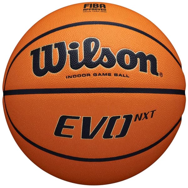 Wilson EVO NXT FIBA Game Ball WTB0965XB, Basketball, Unisex, orange, Størrelse: 7