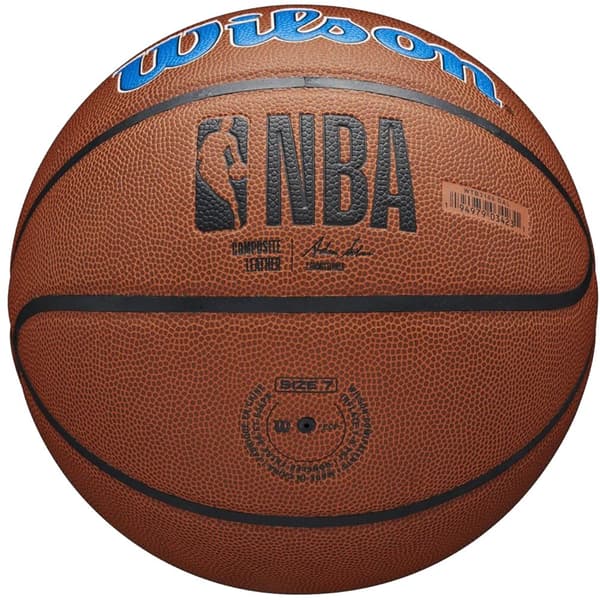 Wilson Team Alliance Dallas Mavericks Ball WTB3100XBDAL, Basketball, Unisex, brun, Størrelse: 7