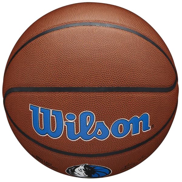 Wilson Team Alliance Dallas Mavericks Ball WTB3100XBDAL, Basketball, Unisex, brun, Størrelse: 7