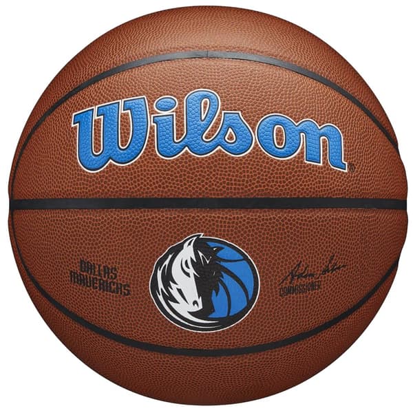 Wilson Team Alliance Dallas Mavericks Ball WTB3100XBDAL, Basketball, Unisex, brun, Størrelse: 7